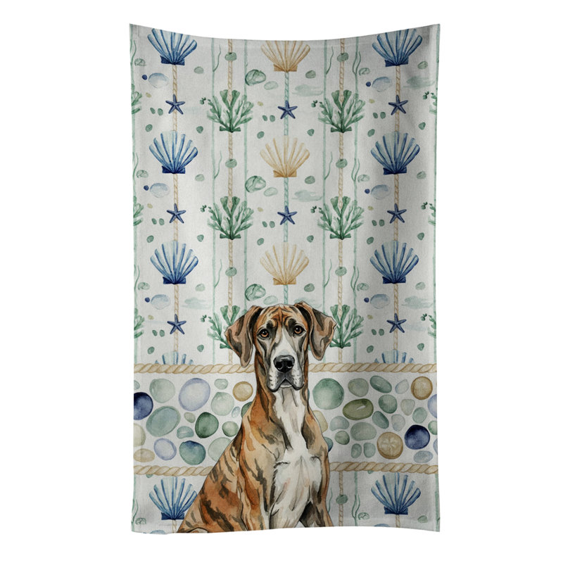Serviette de cuisine Brindle Great Dane, Grand danois bringé