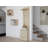 Oyler 4 Pair Stackable Shoe Storage Bench-627271282