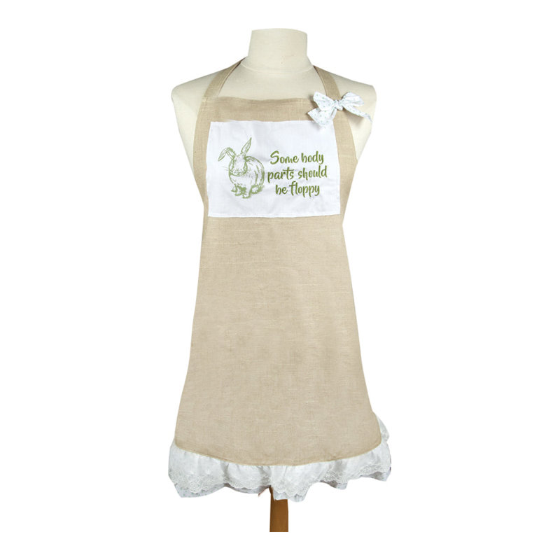  Tablier de cuisine en coton Bunny Floppy