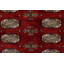 Tapis rouge rectangulaire unique de 4 pi x 5 pi 9 po Righley