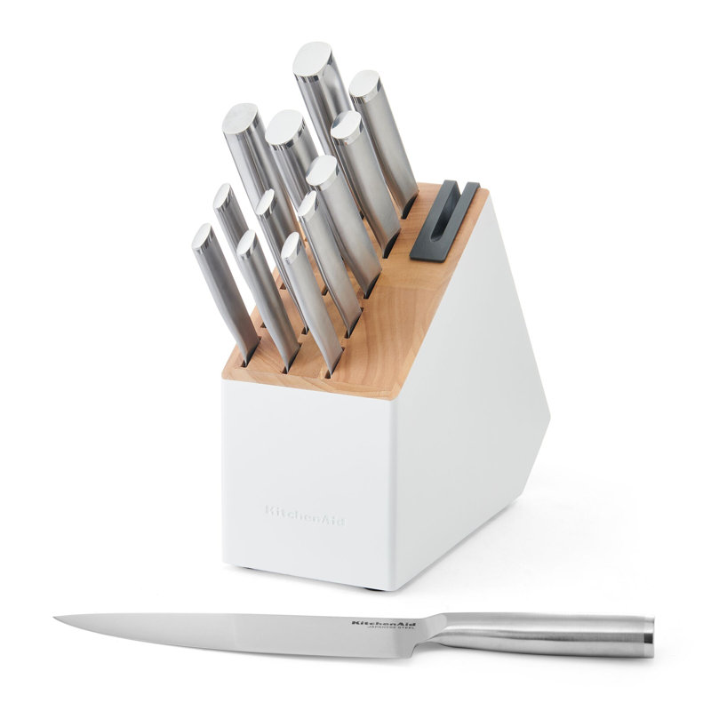 Ensemble de couteaux Kitchenaid Gourmet, deux tons, 14 pièces