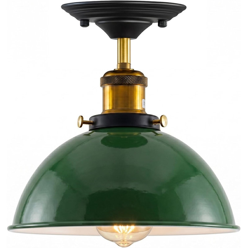 Flush Mount, Green