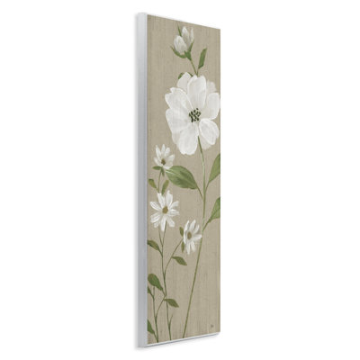 "Coquelicots sur fond beige neutre" par Nan