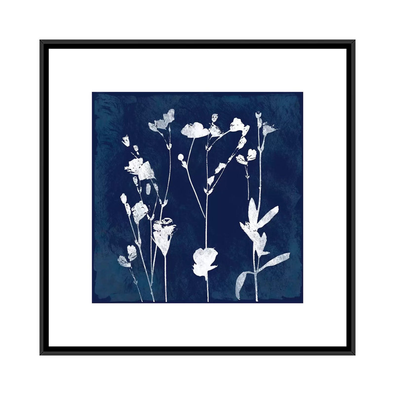 Impression sur toile, H 18 po x l 18 po x P 1,5 po, Toile avec cadre noir