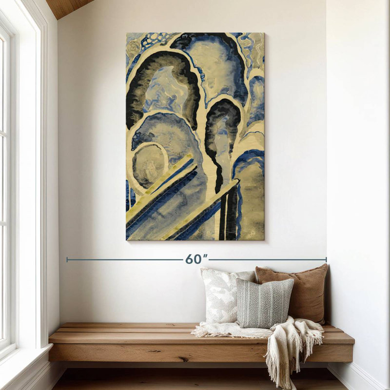 Avery Blue No. 1, 48" H x 32" W