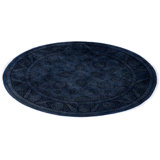 Overdyed Hand-Knotted Wool Modern-Contemporary Gray Area Rug 6' 1" x 6' 1"