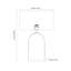 Cloche 60 Gold/Clear and Silver/Clear single with USB and Outlet-112247754-112247753