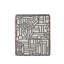 Jeté en coton Diof Abstract Pirnt-1232506878-1232506857