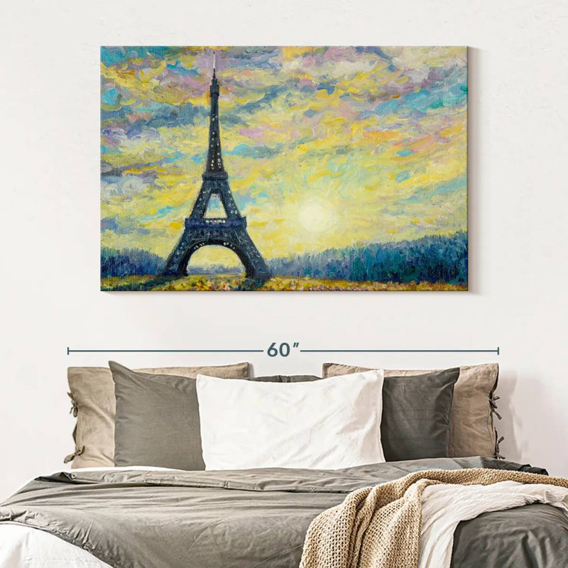 Lilie Eiffel Tower, 34" H x 51" W