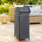 Darla All-Weather Wicker/Metal Swing Top Hideaway Outdoor Trash Can-103764165-103764164