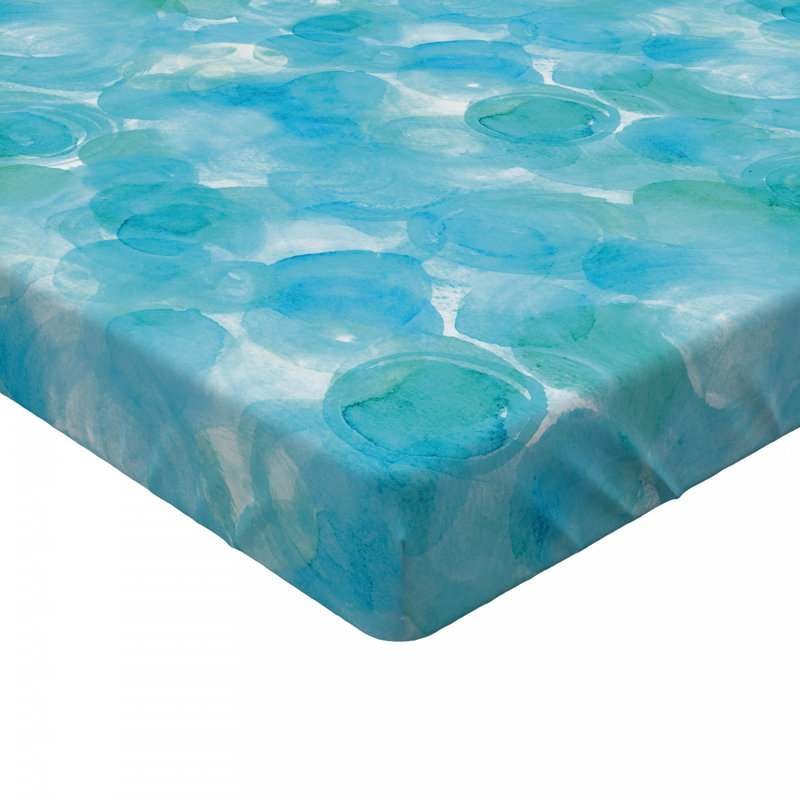 Microfiber Abstract Fitted Sheet, Twin XL Fitted Sheet