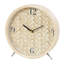 Metal Mechanical Tabletop Clock in Black