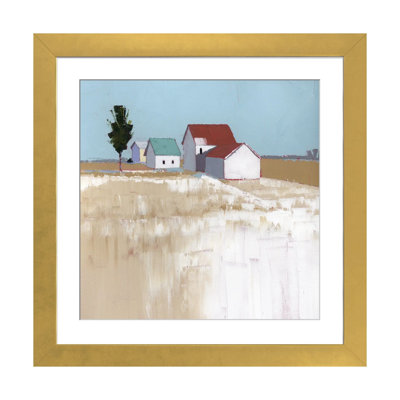 Snow On The Roof - Wall Art Print - Framed Fine Art Paper