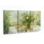 Ensemble de 3 panneaux - Danhui Nai «Tuscan Table», art mural sur toile pour le salon, la chambre à coucher ou le bureau 