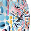 Illusions géométriques nomades roses - Horloge murale géométrique-101237911