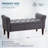Polyester Tufted Storage Bench-1239780423-1338299203