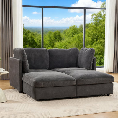 4 Piece Modular Sectional Sofa