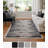 Jewel Modern Abstract Gray Area Rug-114192853