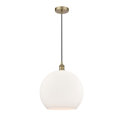 Luminaire suspendu simple à 1 lumière Ralph