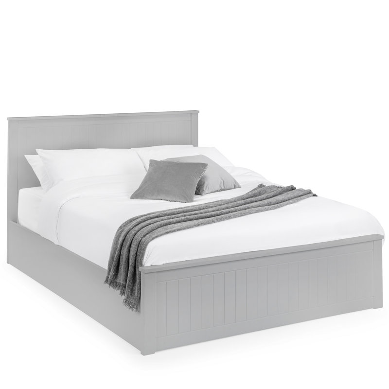 Coralie Storage Bed, Dove Grey, Double (4'6)