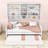 Talleyran Modern Wood Daybed with Trundle and Storage Shelves-1351460776-1351460783