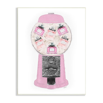 " Pink Gumball Machine Glam Designer Perfume Bottles " by Amanda Greenwood