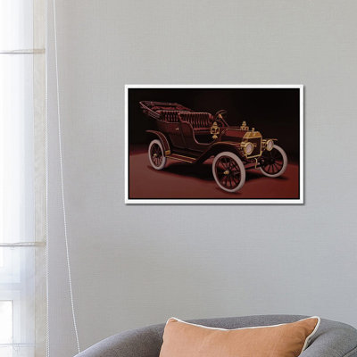 Ford Model T Touring 1908 by Paul Meijering - Floater Frame Gallery-Wrapped Canvas Giclée on Canvas