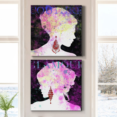 Couture - Ensemble de 2 peintures