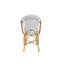 Blue Solid Wood Dining Chair