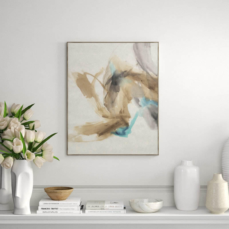 Expansion III Print by Giselle Kelly, 51.5" H x 41.5" W x 1.5" D, Image Brush Gel