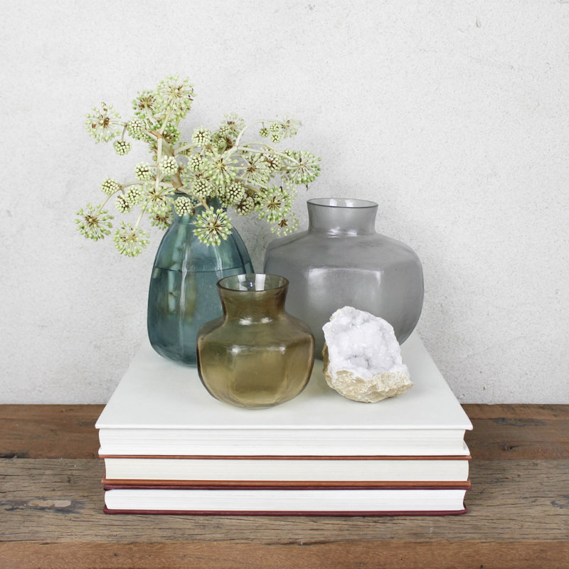 Vase de table en verre fait main Crianza