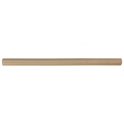 Coco Demi-Bullnose 1/2 In. X 7-7/8 In. Ceramic Wall Trim