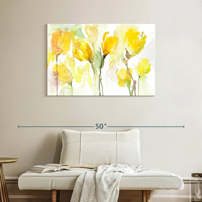 Jardin jaune Avery, H 26 po x l 39 po