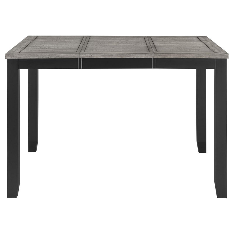 Table de salle à manger extensible, H 37 po x l 54,75 po x P 36,75 po