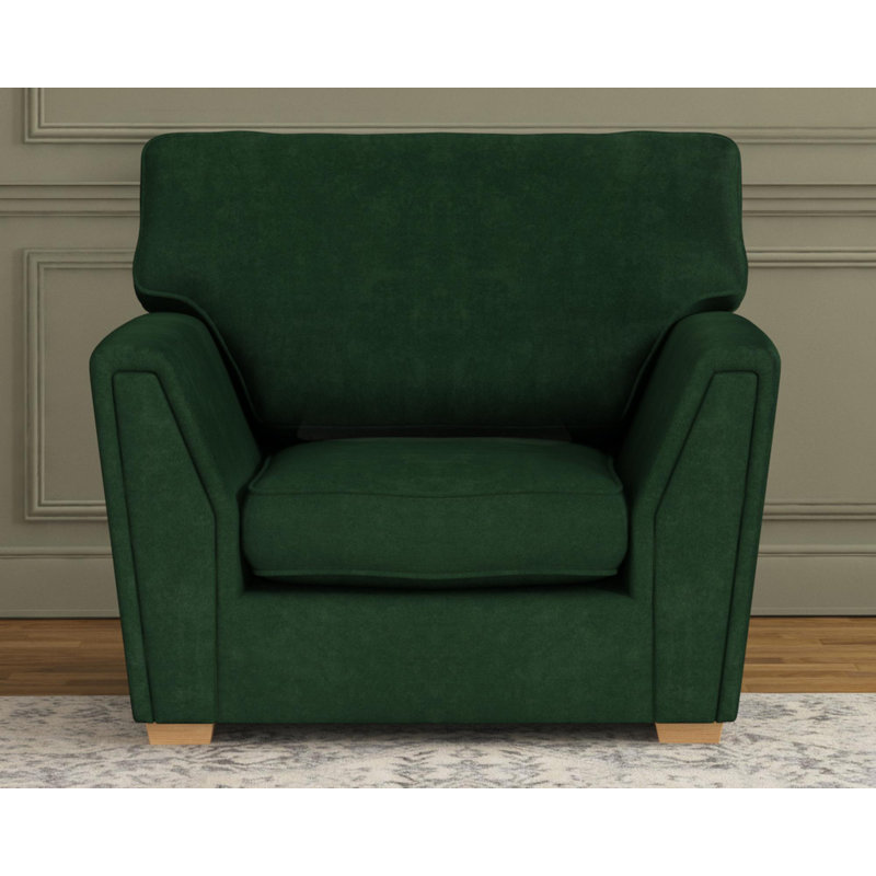 Upholstered Armchair, Nutmeg