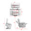 Fauteuil de massage inclinable électrique chauffant-1859409438