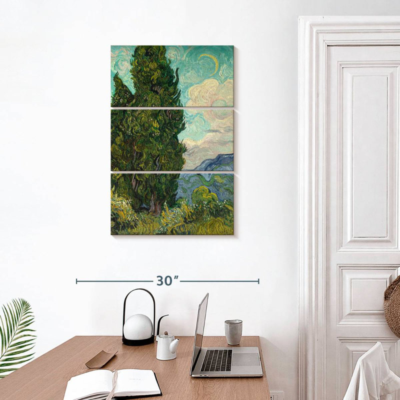 Harnek Cypresses, 32" H x 20" W