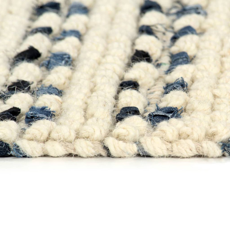 Fullmer Plaid Hand Woven Area Rug, Rectangle 80 x 150cm