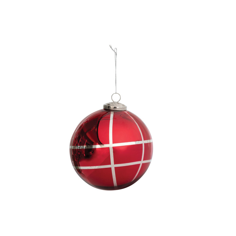 6'' Glass Ball Ornament