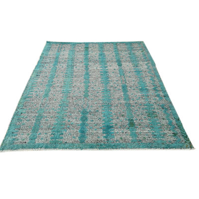 Tapis turquoise Judy
