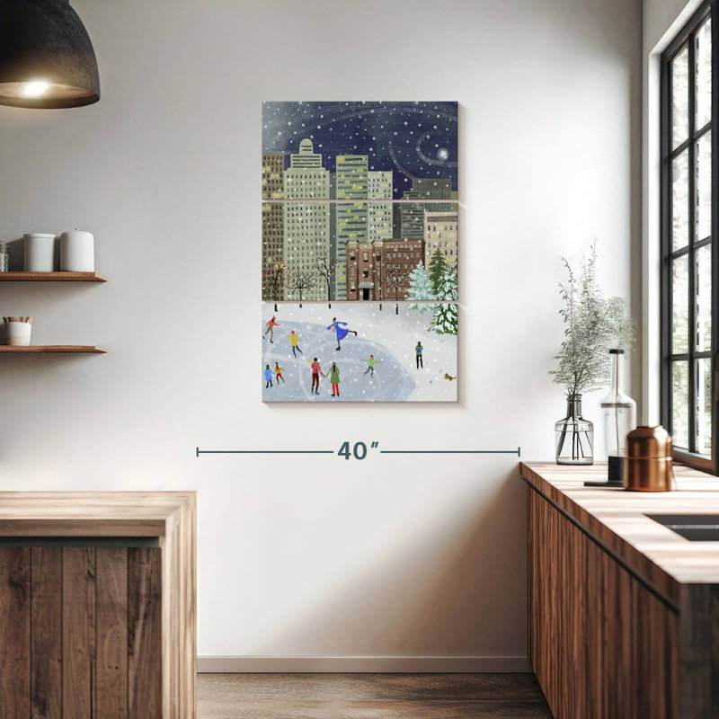 Lelend Christmas In The City II, H 38 po x l 24 po