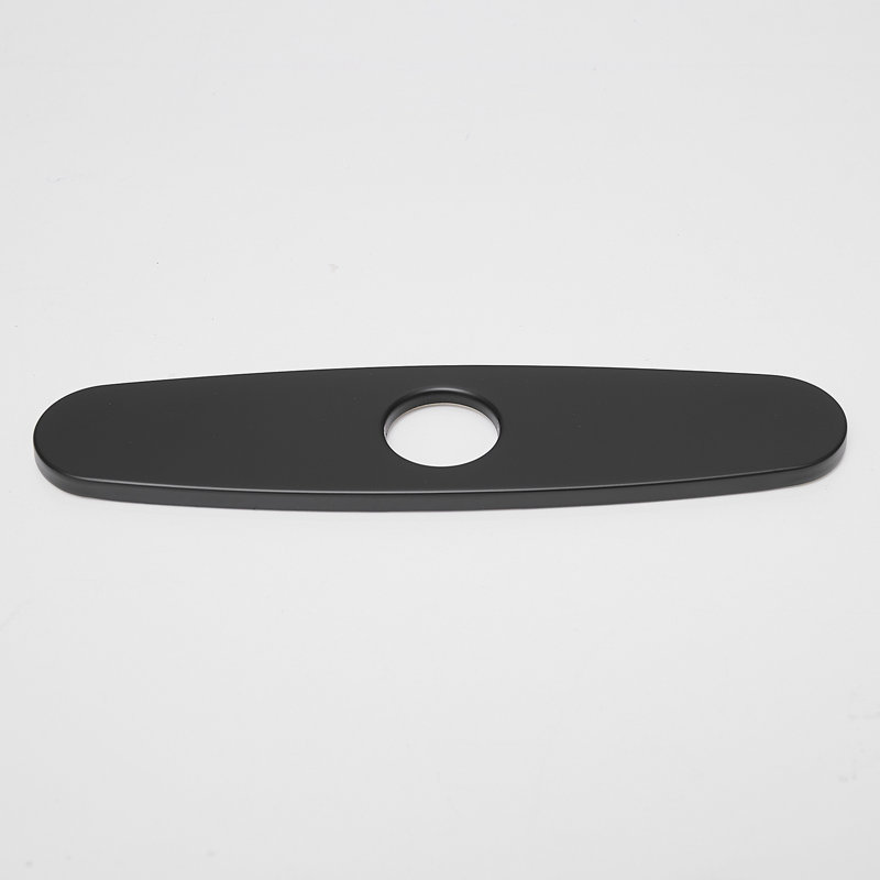 Hole Cover Deck Plate, Matte Black