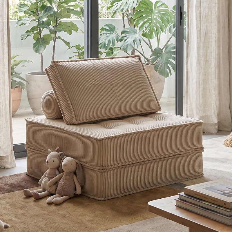 Canapé futon 66,6 po, Chameau