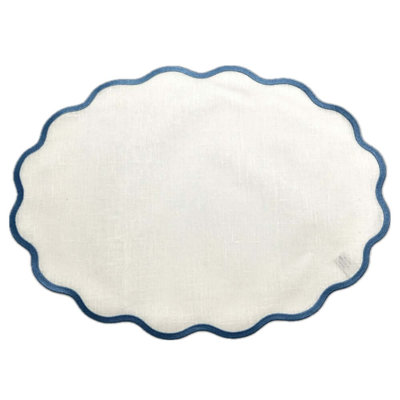 Linho Placemat: Amelia Oval Placemat 