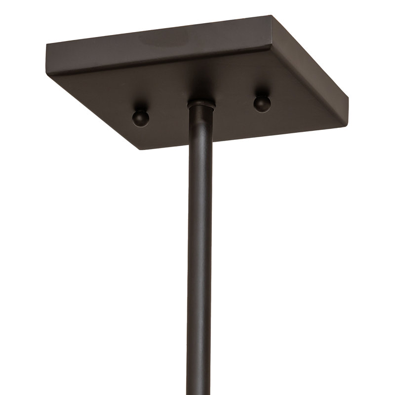 18" Square Hyde Park 4 Light Pendant
