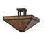 2 - Light Semi Flush Mount