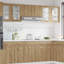 Hanging Glass Cabinet Lyon 80x31x60 cm Engineered Wood-922098560