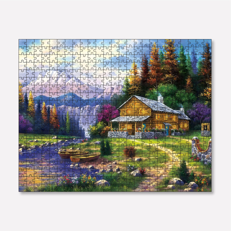 500-Piece Puzzle, 100% Cardboard, 18.9 x 13.4 inches | Box Size: 13.2 x 9.1 x 2.0 inches | Perfect for Family Fun & Relaxation, High-Quality, Durable Pieces for Easy Assembly, Ideal Gift for Puzzle Lovers