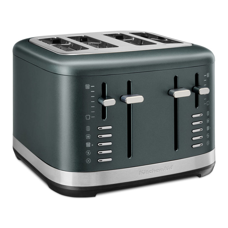 KitchenAid 4-Slice Toaster with Extra-Wide Slots & Adjustable Toasting Controls