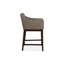 Upholstered Stool with Solid Wood Frame-1455999329